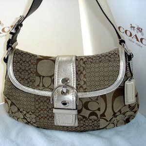 Coach Soho Signature Patchwork Jacquard